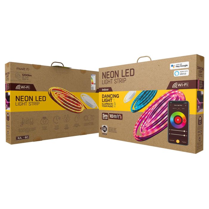 Tiras LED Muvit MIOLST003 G 24 W 9 Tiras LED Muvit MIOLST003 G 24 W 9