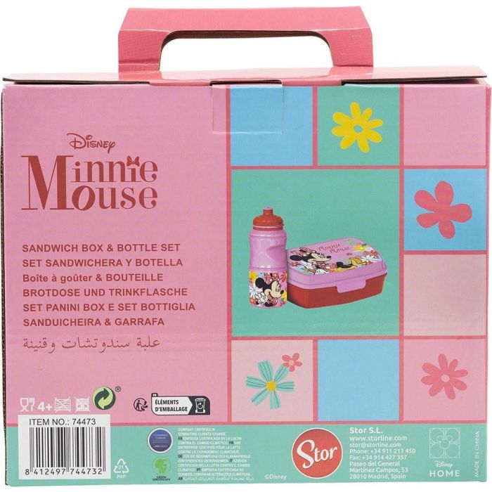 Disney Caja Regalo Botella Easy Sport Funny Sand Minnie CZ11278 Niños 4 Años 4