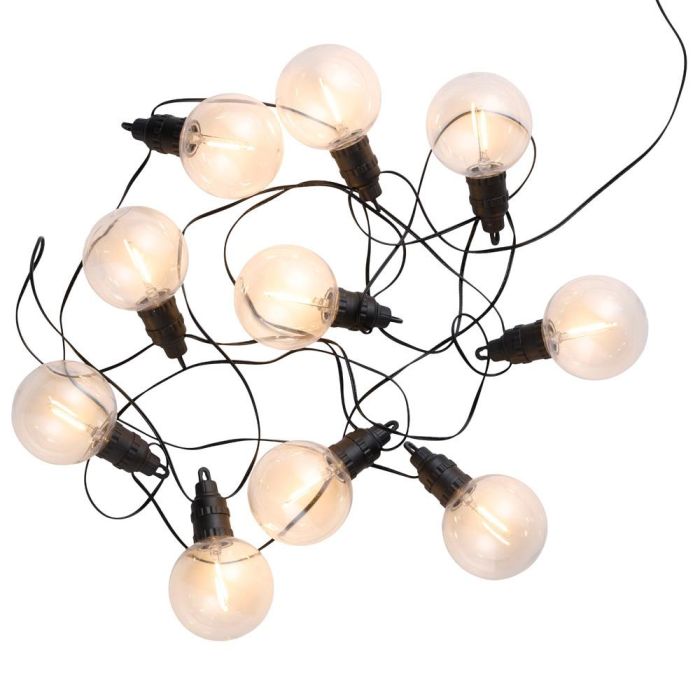Day Guirnalda 10 LEDs Luz Cálida Con Temporizador IP44 para Exteriores 7.5m 0 Day Guirnalda 10 LEDs Luz Cálida Con Temporizador IP44 para Exteriores 7.5m 0