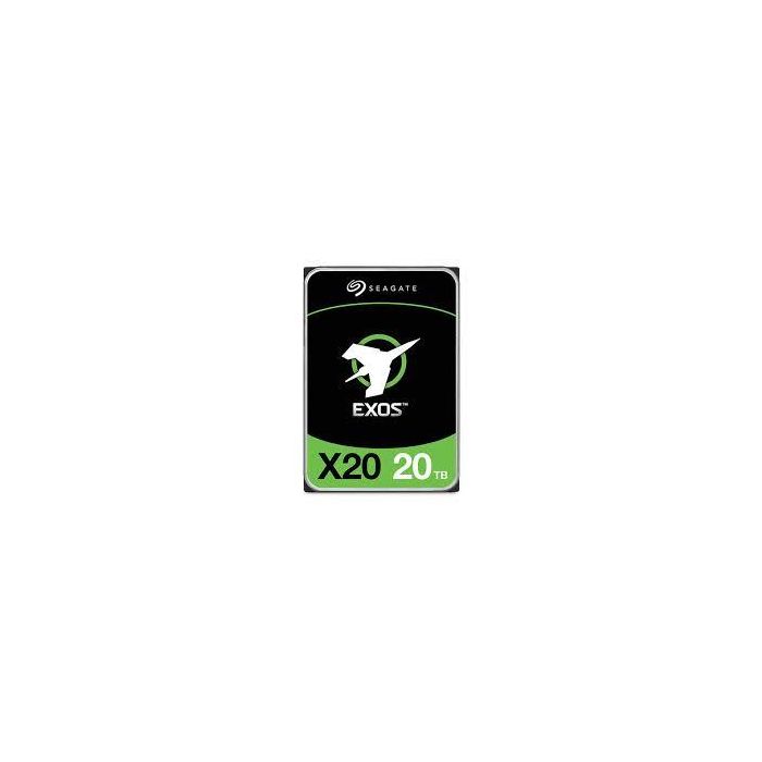 Seagate Enterprise Exos X20 Internal Hard Drive 20 Tb 7200 Rpm 3.5" Serial Ata Iii ST20000NM007