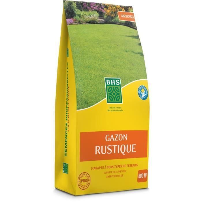 Césped - BHS - Césped Rústico 20kg, para jardines tradicionales y todo tipo de suelos. Denso, estético, rápido y duradero. Césped - BHS - Césped Rústico 20kg, para jardines tradicionales y todo tipo de suelos. Denso, estético, rápido y duradero.