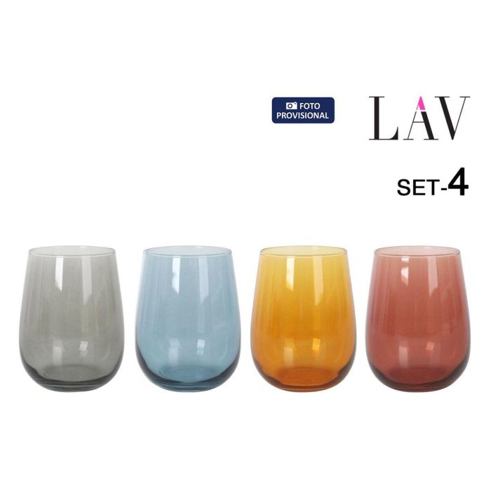 Set de Vasos LAV GAIA 4 Piezas (6 Unidades) 2 Set de Vasos LAV GAIA 4 Piezas (6 Unidades) 2