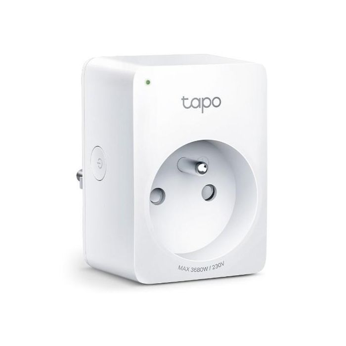TP-Link P110 Mini Smart Wi-Fi Socket con Monitoreo de Energía Interior Blanco para Hogar (1 unidad)