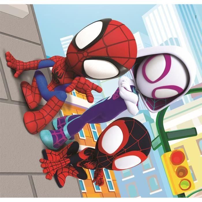 CLEMENTONI - 3x48 piezas - Spidey y sus extraordinarios amigos 2 CLEMENTONI - 3x48 piezas - Spidey y sus extraordinarios amigos 2