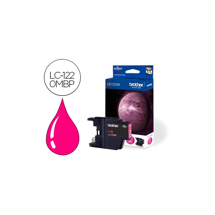 BROTHER Cartucho tinta Magenta DCPJ725DW/J925DW/J430W, 300 paginas 0 BROTHER Cartucho tinta Magenta DCPJ725DW/J925DW/J430W, 300 paginas 0