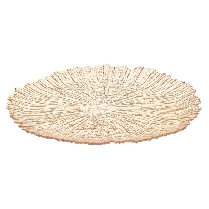 Bajo Plato 32 cm Ámbar - Cristal - Vivalto (12 Unidades) 1 Bajo Plato 32 cm Ámbar - Cristal - Vivalto (12 Unidades) 1