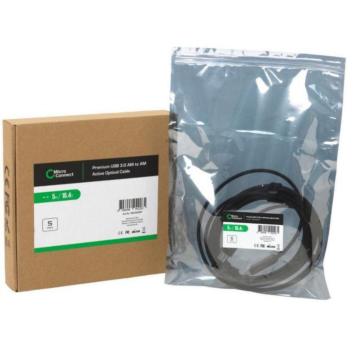 MicroConnect Premium Optic Fiber USB 3.2 Gen 1 A Cable, 5m 4 MicroConnect Premium Optic Fiber USB 3.2 Gen 1 A Cable, 5m 4