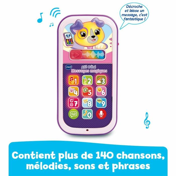 Vtech Baby VTE3417766209559 Hola Bebé Mensajes Mágicos Rosa 4