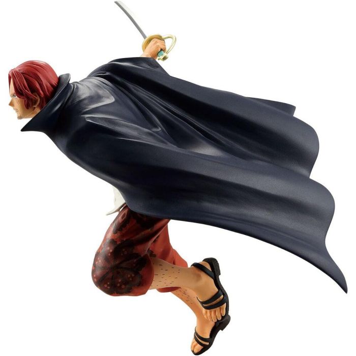 Banpresto Figura One Piece Battle Record Shanks - PVC 17 cm con Base 1