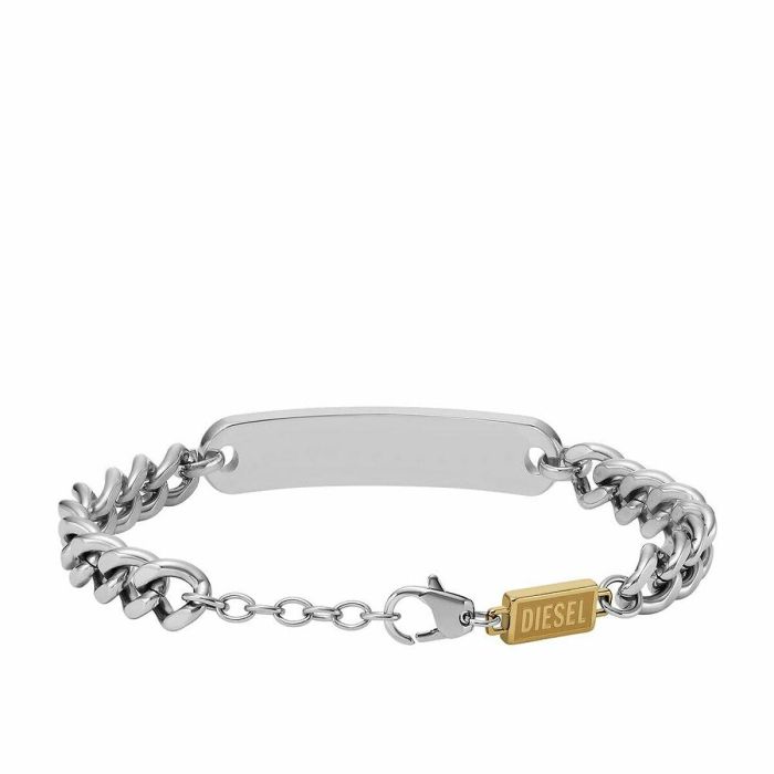 Pulsera Hombre Diesel DX1429931 Plateado 2 Pulsera Hombre Diesel DX1429931 Plateado 2