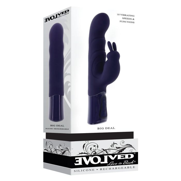 Vibrador Doble Estimulación Evolved Negro 1 Vibrador Doble Estimulación Evolved Negro 1