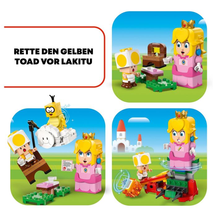 Lego Super Mario 71441 Las Aventuras de Peach Juguete Interactivo