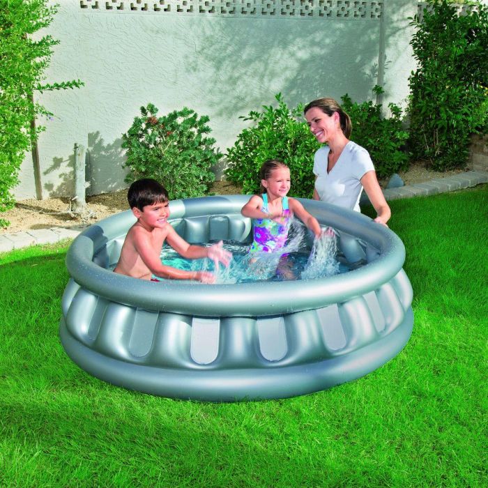 Bestway Piscina Hinchable Infantil 3 Camaras Astronave 152x43 cm +3 Años Jardin 51080 4