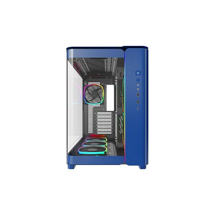 Montech KING 95 PRO Midi Tower PC Azul Vidrio Templado 1