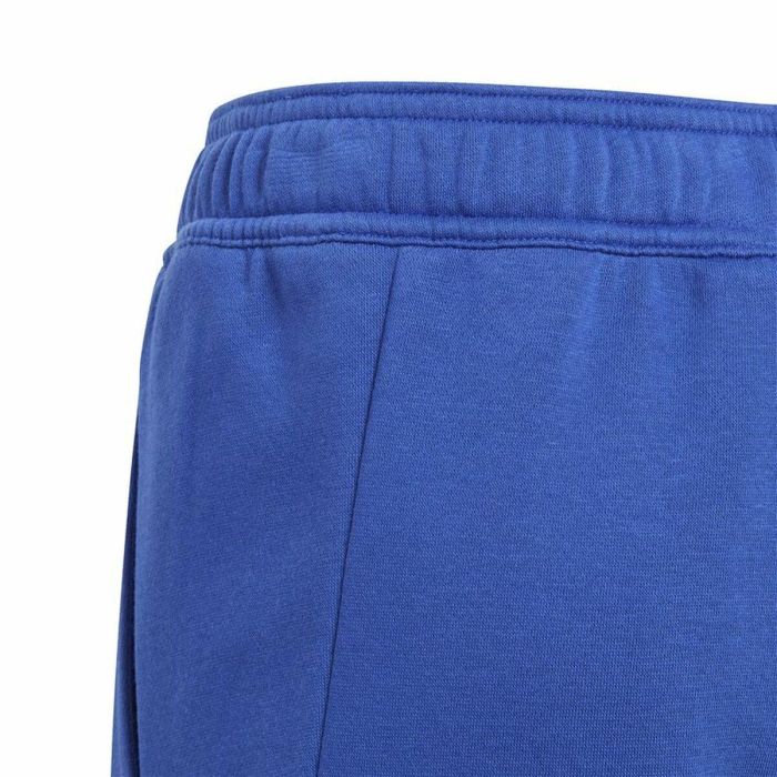 Pantalón Largo Deportivo Adidas 3 Bandas Tib Pt Infantil Azul Unisex