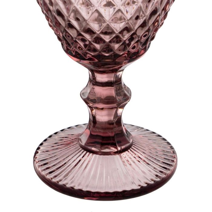 Copa Rosa Cristal Decoración 9 X 9 X 17 cm