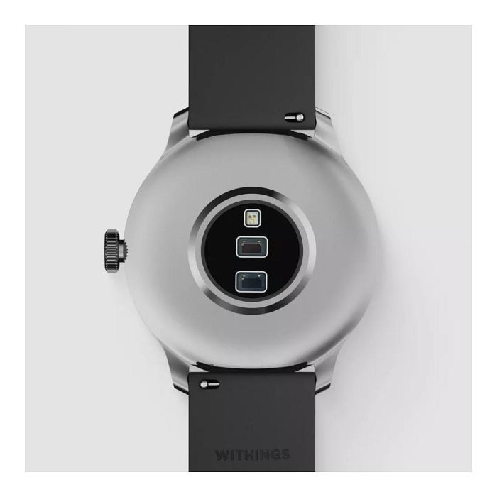 Withings ScanWatch Light - Reloj inteligente híbrido OLED de acero inoxidable 37 mm, negro y oro, monitor de sueño y frecuencia cardíaca, 30 días batería Withings ScanWatch Light - Reloj inteligente híbrido OLED de acero inoxidable 37 mm, negro y oro, monitor de sueño y frecuencia cardíaca, 30 días batería