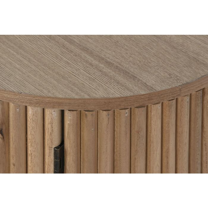 Mesita De Noche Balines DKD Home Decor Natural 43 x 48 x 43 cm 2 Mesita De Noche Balines DKD Home Decor Natural 43 x 48 x 43 cm 2