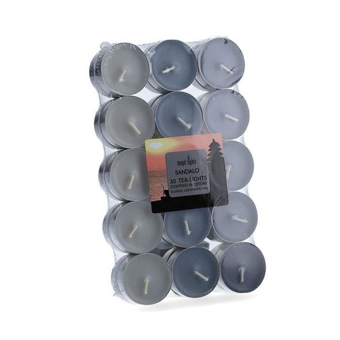 Magic Lights Pack 30 velas aroma sándalo 3,7cm