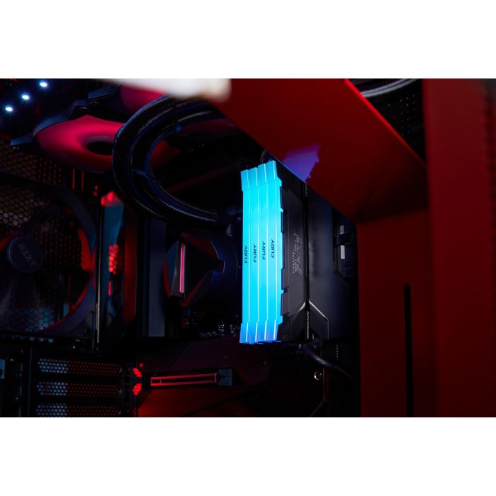 Kingston FURY Renegade RGB 64GB DDR4 3600MT/s CL18 DIMM Kit de 2 para PC 26 Kingston FURY Renegade RGB 64GB DDR4 3600MT/s CL18 DIMM Kit de 2 para PC 26