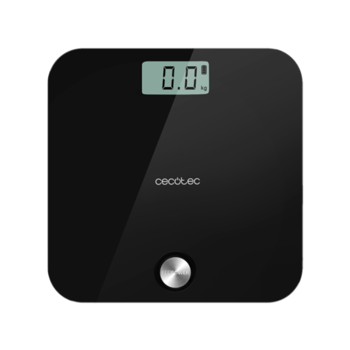 Cecotec Báscula Personal Electrónica Surface Precision EcoPower 10000 Healthy Rectángulo Negro 0