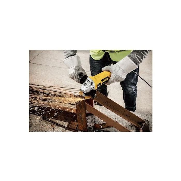 DEWALT DWE4117-QS Amoladora Angular 950 W 125 mm con Arranque Suave y Bloqueo del Eje, 12000 RPM, 1.99 kg 2