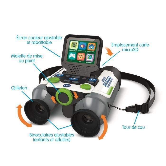 VTECH GENIUS XL - PRISMÁTICOS DE VIDEO INTERACTIVOS 3 VTECH GENIUS XL - PRISMÁTICOS DE VIDEO INTERACTIVOS 3