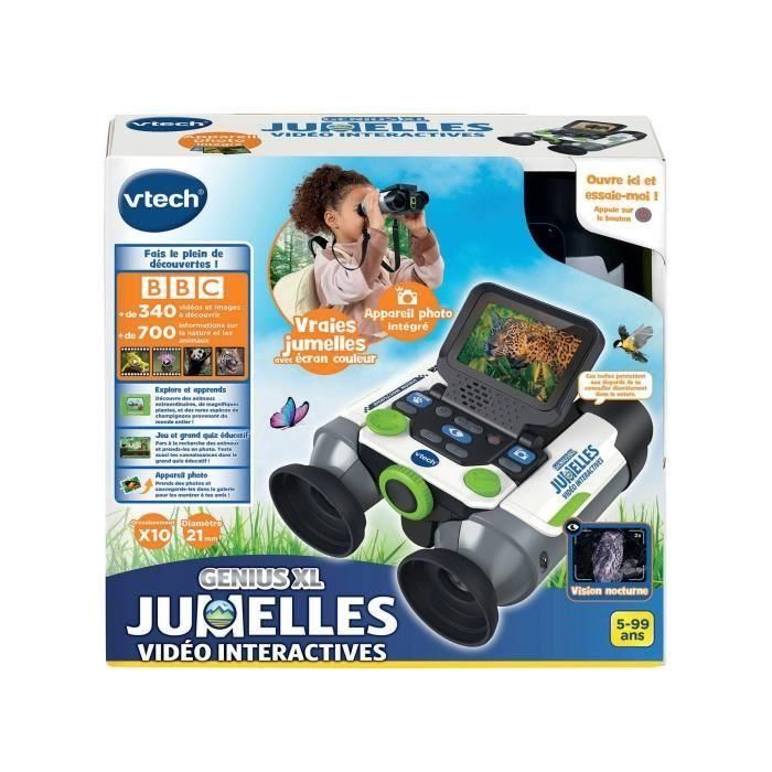 VTECH GENIUS XL - PRISMÁTICOS DE VIDEO INTERACTIVOS 4 VTECH GENIUS XL - PRISMÁTICOS DE VIDEO INTERACTIVOS 4