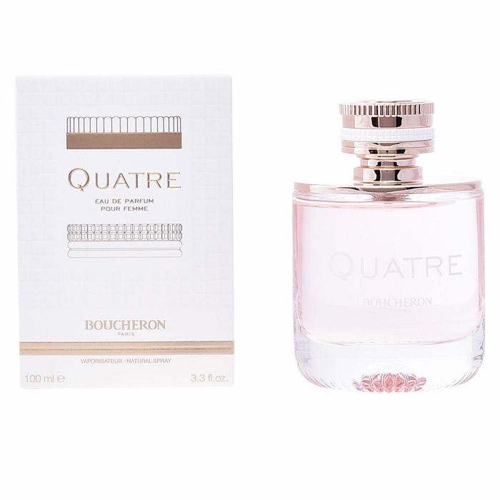 Boucheron Quatre Eau de Parfum para Mujer 100ml Vaporizador - Fragancia Floral Frutal con Notas de Toronja, Jazmín y Vainilla 1 Boucheron Quatre Eau de Parfum para Mujer 100ml Vaporizador - Fragancia Floral Frutal con Notas de Toronja, Jazmín y Vainilla 1