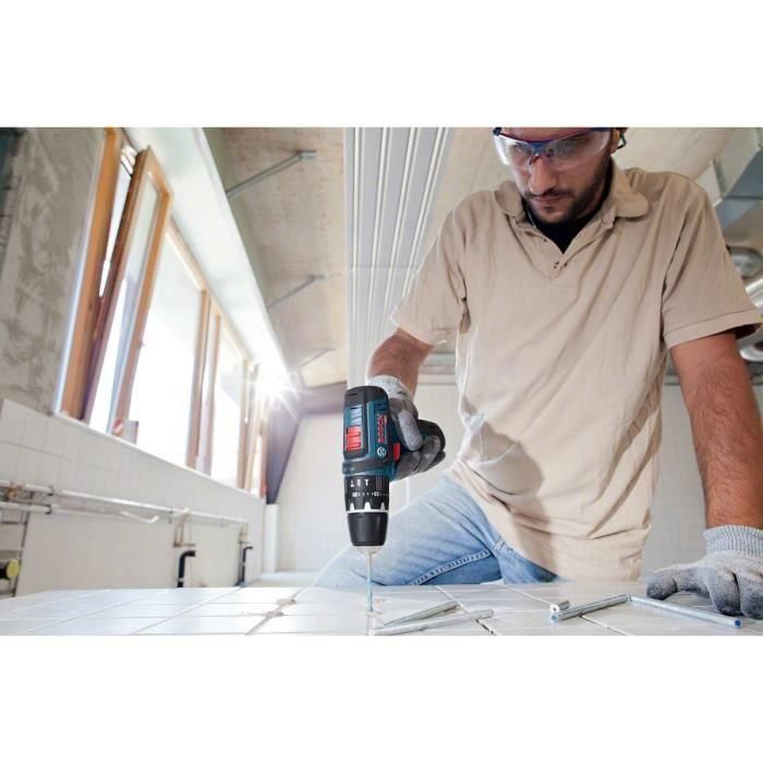 Bosch Professional GSB 12V-5 + 10 Taladro de percusión de accesorio. 3