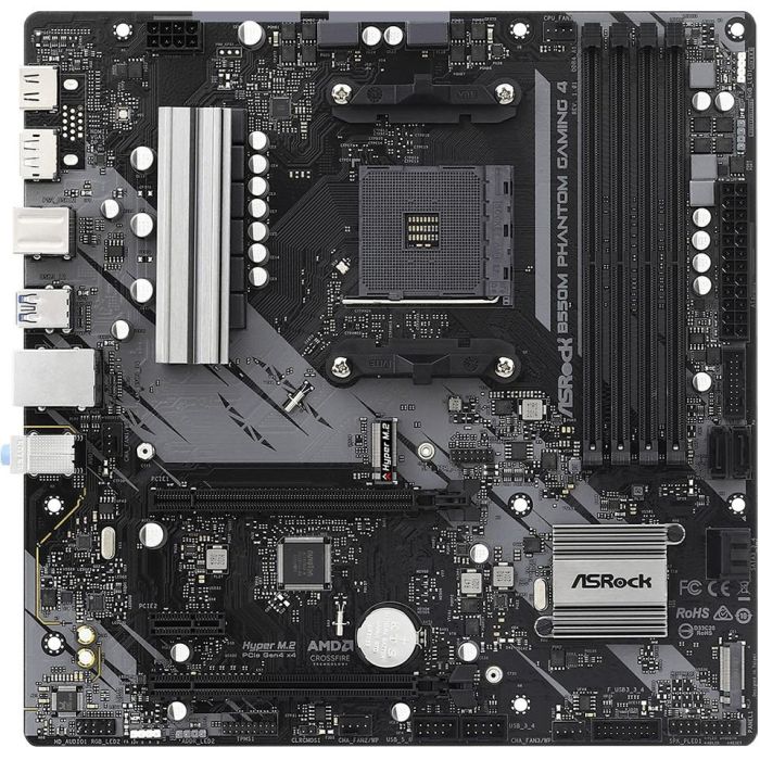 ASRock B550M Phantom Gaming 4 Placa Base AM4 1 ASRock B550M Phantom Gaming 4 Placa Base AM4 1