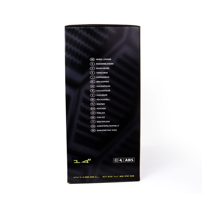 Omp Speed Juego De 4 Tapacubos Magnum Color Negro-Plata 14 Pulgadas OMPS07011412 4 Omp Speed Juego De 4 Tapacubos Magnum Color Negro-Plata 14 Pulgadas OMPS07011412 4
