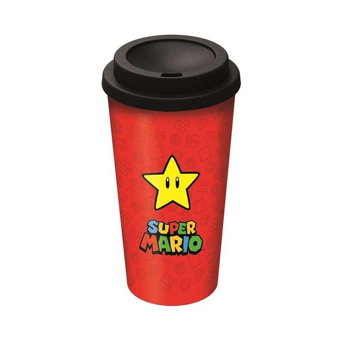 Vaso de cafe doble super mario 520 ml. 4 Vaso de cafe doble super mario 520 ml. 4