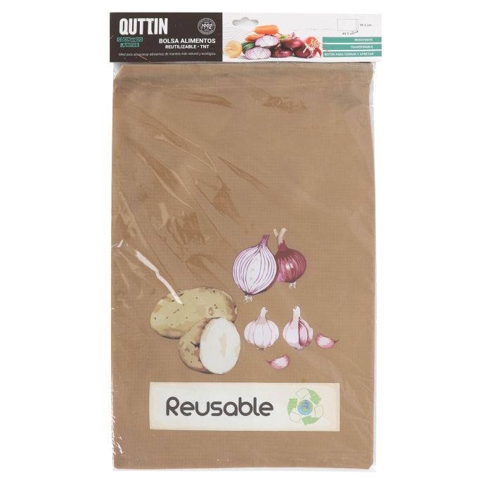 Bolsa para Alimentos Reutilizable TNT 44.5x29.5 cm Quttin (24 Unidades) 1 Bolsa para Alimentos Reutilizable TNT 44.5x29.5 cm Quttin (24 Unidades) 1