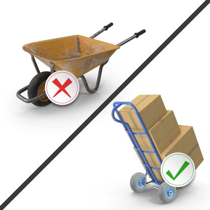 Rueda Ferrestock Ø 12,5 cm Carretilla 1 Rueda Ferrestock Ø 12,5 cm Carretilla 1