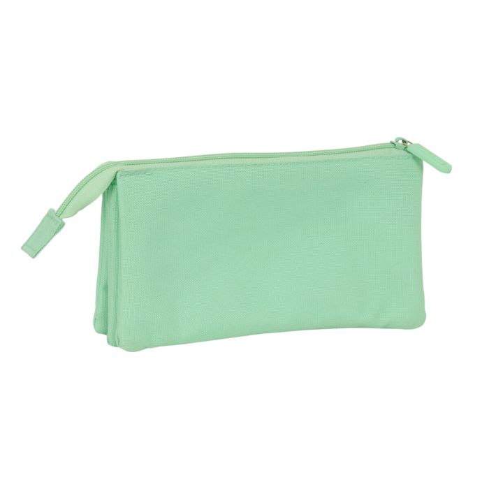 Safta Estuche Escolar Portatodo Triple con Tres Cremalleras Kappa Basics, Organizador de Material Escolar 120x220x30 mm Safta Estuche Escolar Portatodo Triple con Tres Cremalleras Kappa Basics, Organizador de Material Escolar 120x220x30 mm