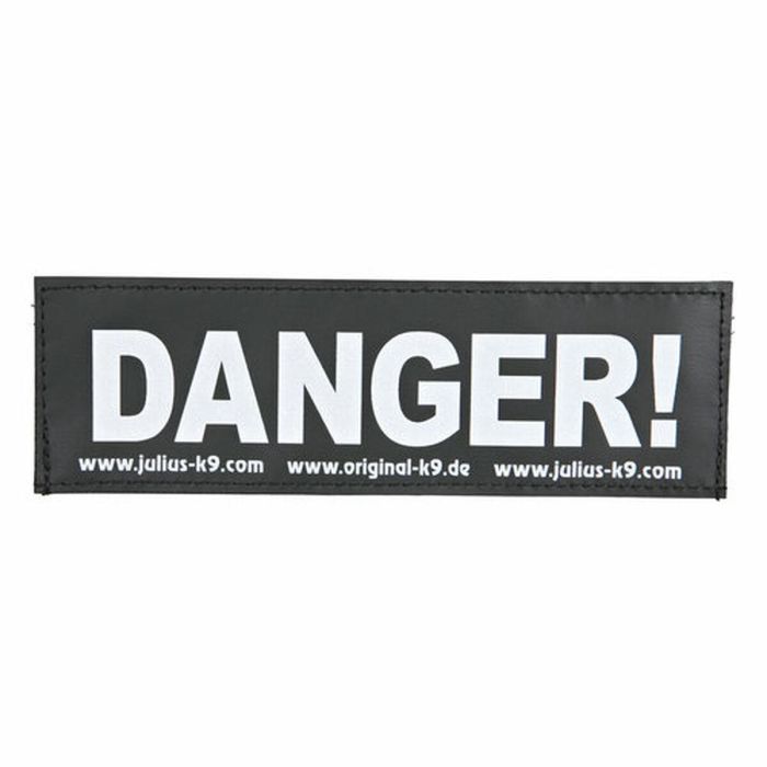 Etiquetas para arnés Trixie DANGER! L 1 Etiquetas para arnés Trixie DANGER! L 1