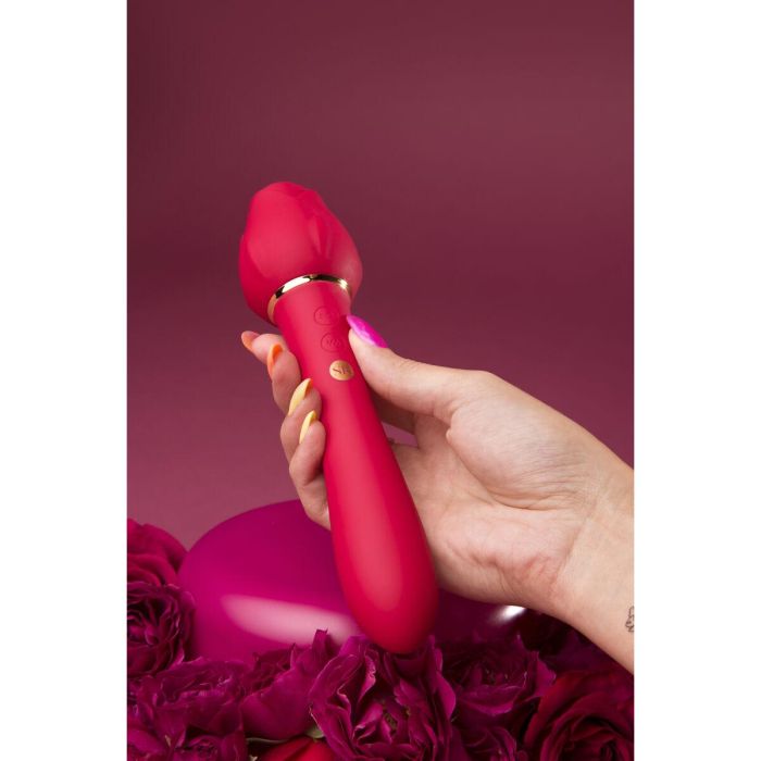 Estimulador de Clítoris Secret Kisses Rojo 6 Estimulador de Clítoris Secret Kisses Rojo 6