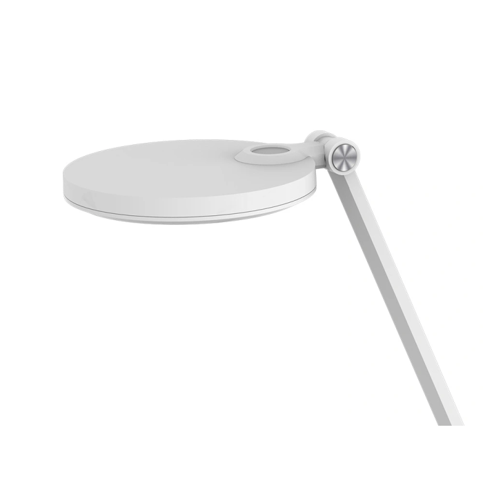 Q-connect Lámpara de Escritorio LED 7W 500 lm Brillo Regulable 3 Niveles Luz Fría Neutra Cálida Cabeza Brazo Orientable Blanco 1