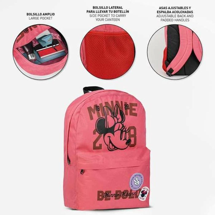 Mochila casual minnie 32.0 x 12.0 x 42.0 cm 4 Mochila casual minnie 32.0 x 12.0 x 42.0 cm 4