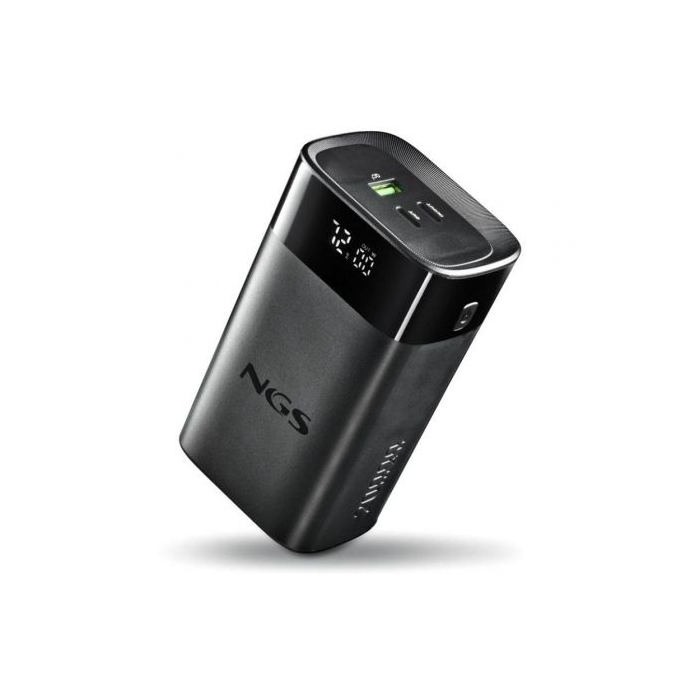 Powerbank 20000mAh NGS TWIX20/ 65W/ Compatible con Portátiles/ Negra 1