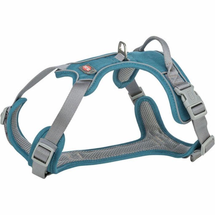 Arnés para Perro Trixie Active Premium Azul L/XL 7 Arnés para Perro Trixie Active Premium Azul L/XL 7