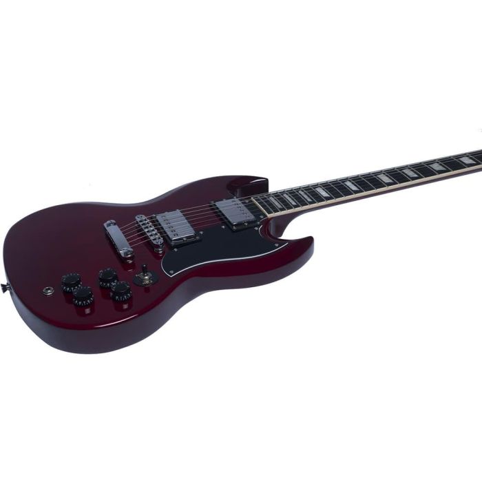 Guitarra Eléctrica Eko Starter Dv300 Tipo Sg - Roja 1