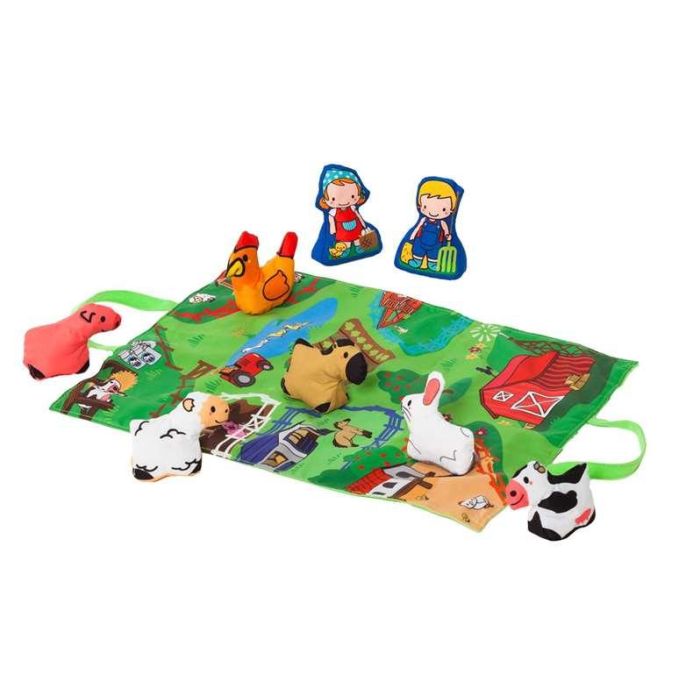 Manta actividades farm and fun con 7 figuras blanditas. 1 Manta actividades farm and fun con 7 figuras blanditas. 1