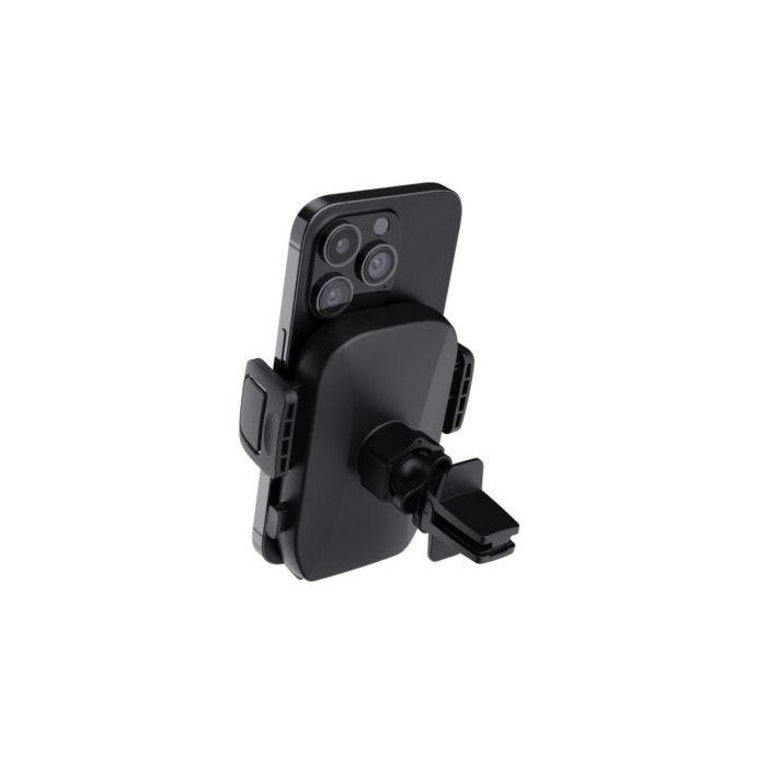 Trust Soporte de Smartphone para Coche Runo 24983 para Salida de Aire, Fijación Segura para Teléfonos de 55-100mm de Ancho, Color Negro 2 Trust Soporte de Smartphone para Coche Runo 24983 para Salida de Aire, Fijación Segura para Teléfonos de 55-100mm de Ancho, Color Negro 2