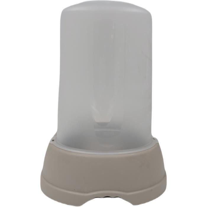 Aime Dispensador de agua y comida 2 en 1 para perros y gatos 3,7 L, práctico, antideslizante, robusto y portátil. 1