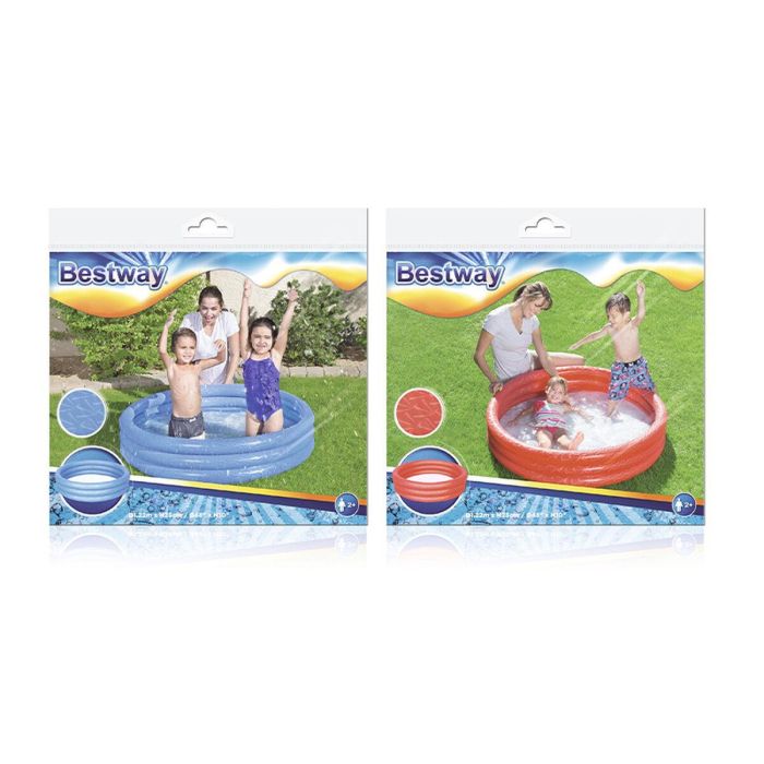 Bestway Piscina Hinchable Infantil 3 Aros Eco Color Surtido 122x25 cm +2 Años Jardin 51025 3 Bestway Piscina Hinchable Infantil 3 Aros Eco Color Surtido 122x25 cm +2 Años Jardin 51025 3
