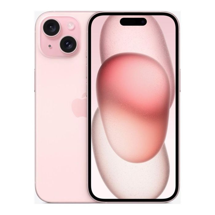 Apple iPhone 15 512GB Rosa con Chip A16 Bionic, Pantalla Super Retina XDR y Cámara 48MP