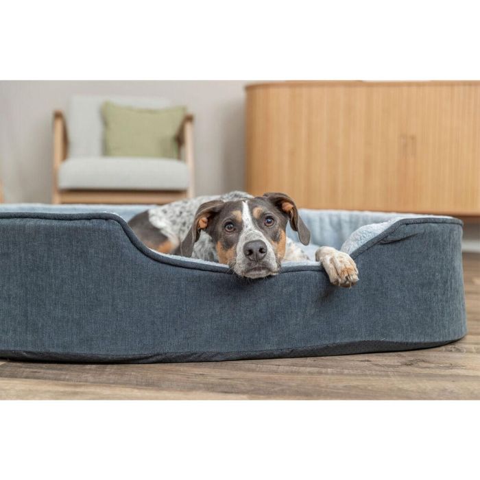Cama para Perro Trixie Vital Lino Soft Gris Gris claro 60 x 45 cm 7 Cama para Perro Trixie Vital Lino Soft Gris Gris claro 60 x 45 cm 7