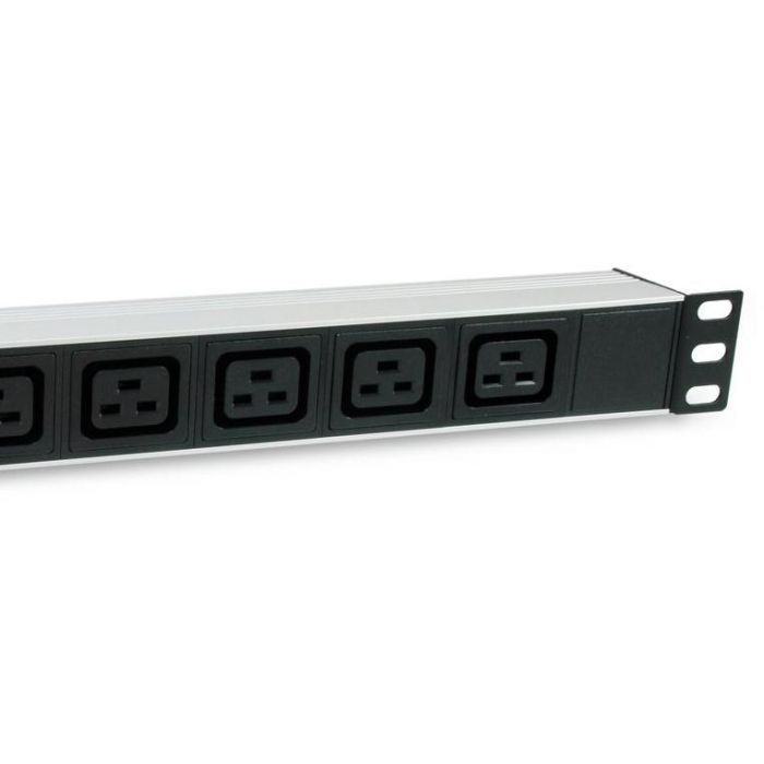 Equip Regleta de Alimentación 1U Horizontal 6x IEC C19 con Interruptor On/Off para Rack 19 pulgadas 3
